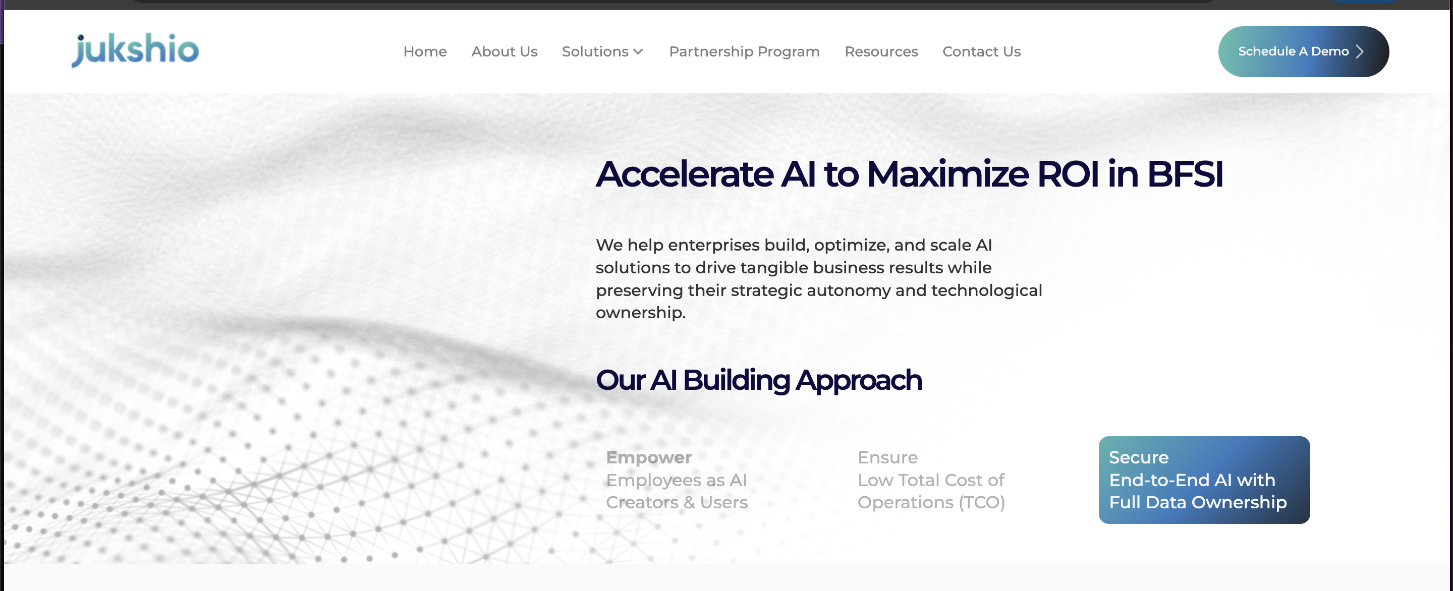 Jukshio website